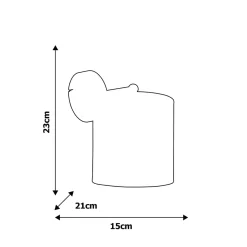 Sklep Kaja Dziecięcy, kolorowy kinkiet ścienny z abażurem MLP4940 z serii UNICORN | Kaja Oś