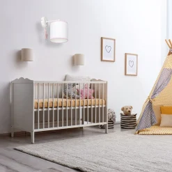 Sklep Kaja Dziewczęcy kinkiet ścienny z różowymi elementami MLP6489 z serii UNI | Kaja Oświ