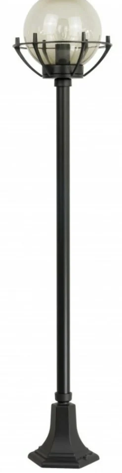 Sklep Kaja Efektowna lampa ogrodowa z kulistym kloszem K 5002/1/KPOl