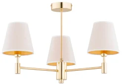 Sklep Kaja Efektowna lampa sufitowa z trzema abażurami AL 28723 z serii ASTRIT | Kaja Oświe