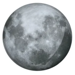 Sklep Kaja Efektowna lampa sufitowa, plafon księżyc LP-1106/1C LUNA | Kaja