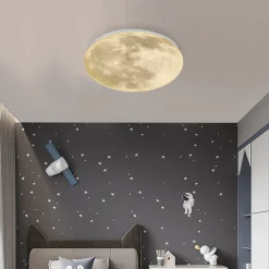 Sklep Kaja Efektowna lampa sufitowa, plafon księżyc LP-1106/1C LUNA | Kaja
