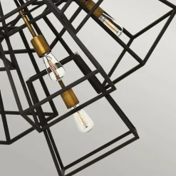 Best Sale Efektowna lampa wisząca do jadalni HK-FULTON-7P z serii FULTON Żyrandole Nowoczesne