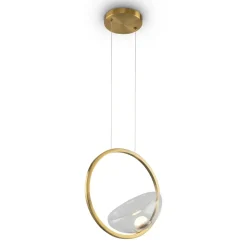 New Efektowna lampa wisząca ledowa MOD327PL-L5BS3K z serii LUNARE | Kaja Żyrandole Nowoczesne