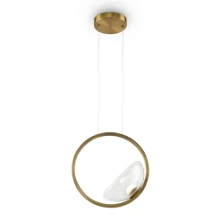 New Efektowna lampa wisząca ledowa MOD327PL-L5BS3K z serii LUNARE | Kaja Żyrandole Nowoczesne