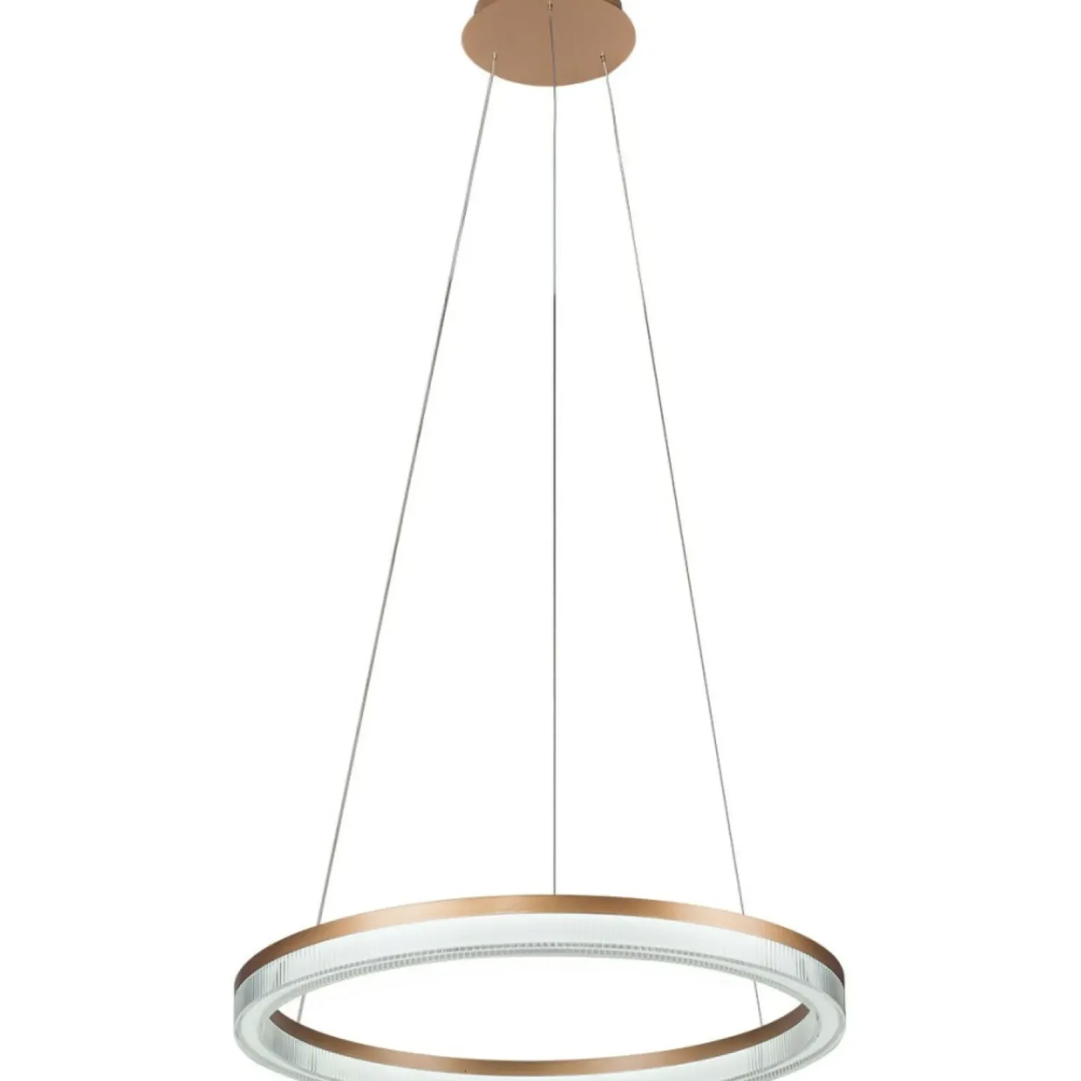 Fashion Efektowna lampa wisząca LP-033/1P L GD CRISTAL TRIANGLE MIDWAY | Kaja Żyrandole Nowoczesne
