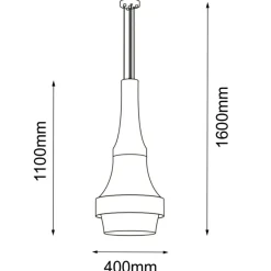 Best Sale Efektowna lampa wisząca, pleciony abażur ANT 5038 DOTA | Kaja Żyrandole Nowoczesne