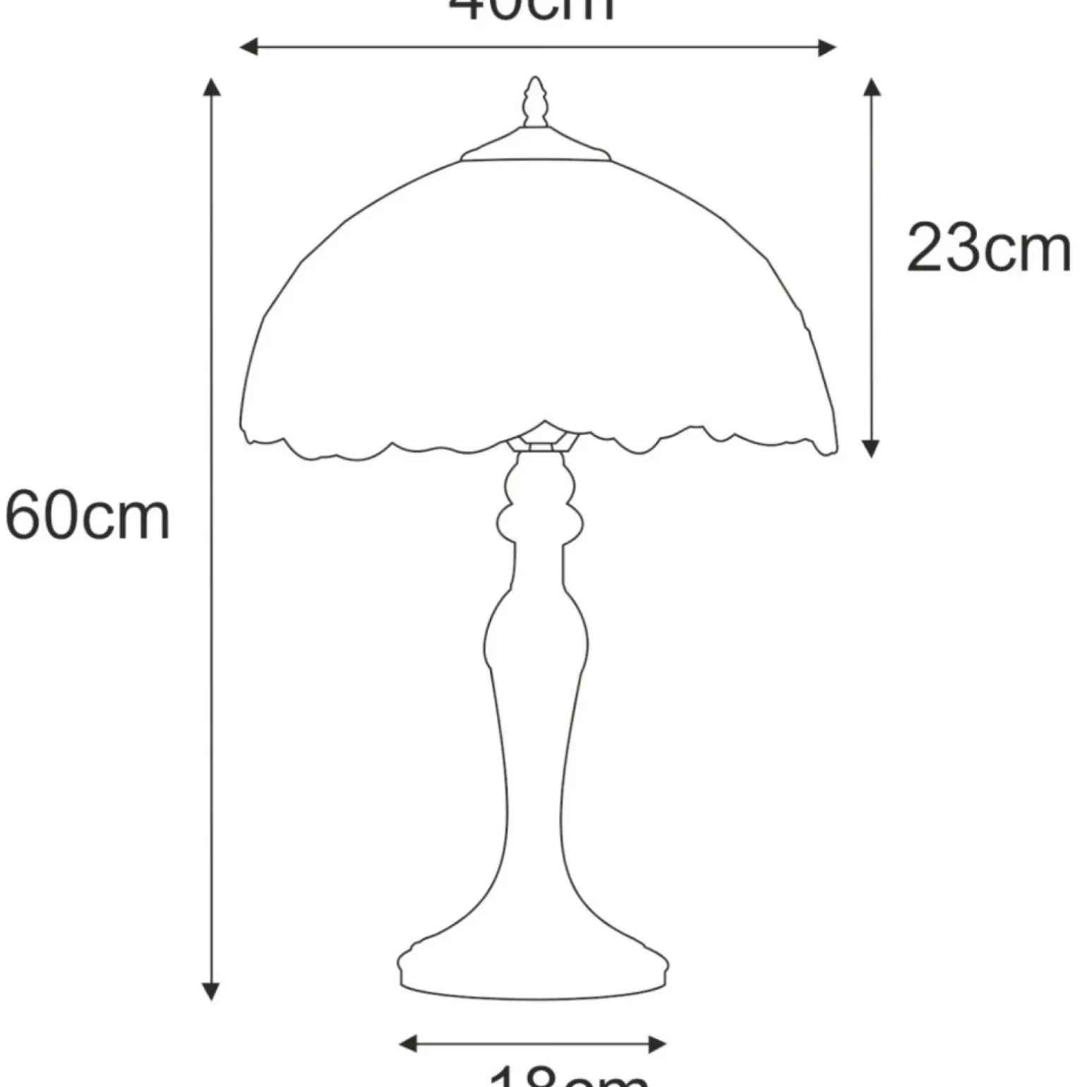 Sklep Kaja Efektowna lampka stołowa ze słonecznikami K-G16814 z serii SUNFLOWER