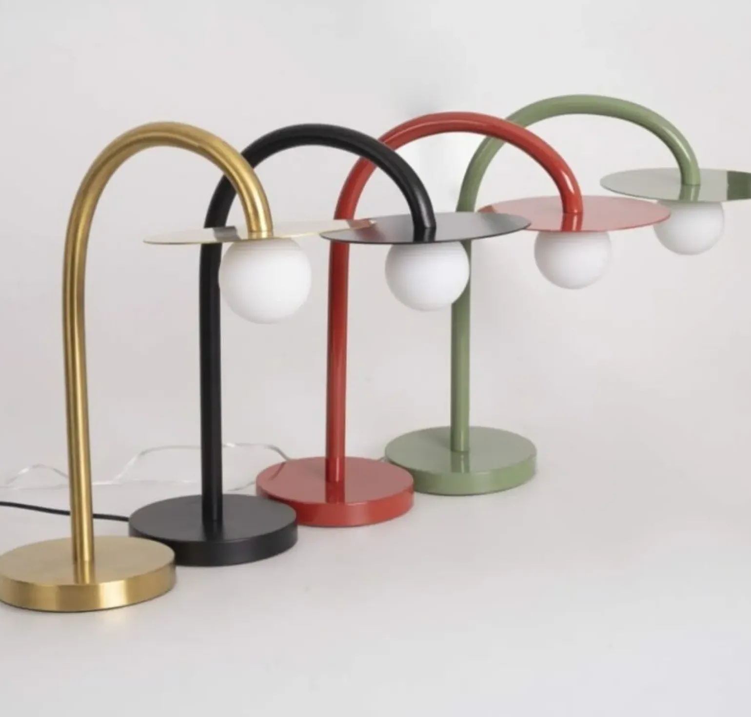 Sklep Kaja Efektowna, ledowa, złota lampka stołowa MX T0054 ENIGMA | Kaja