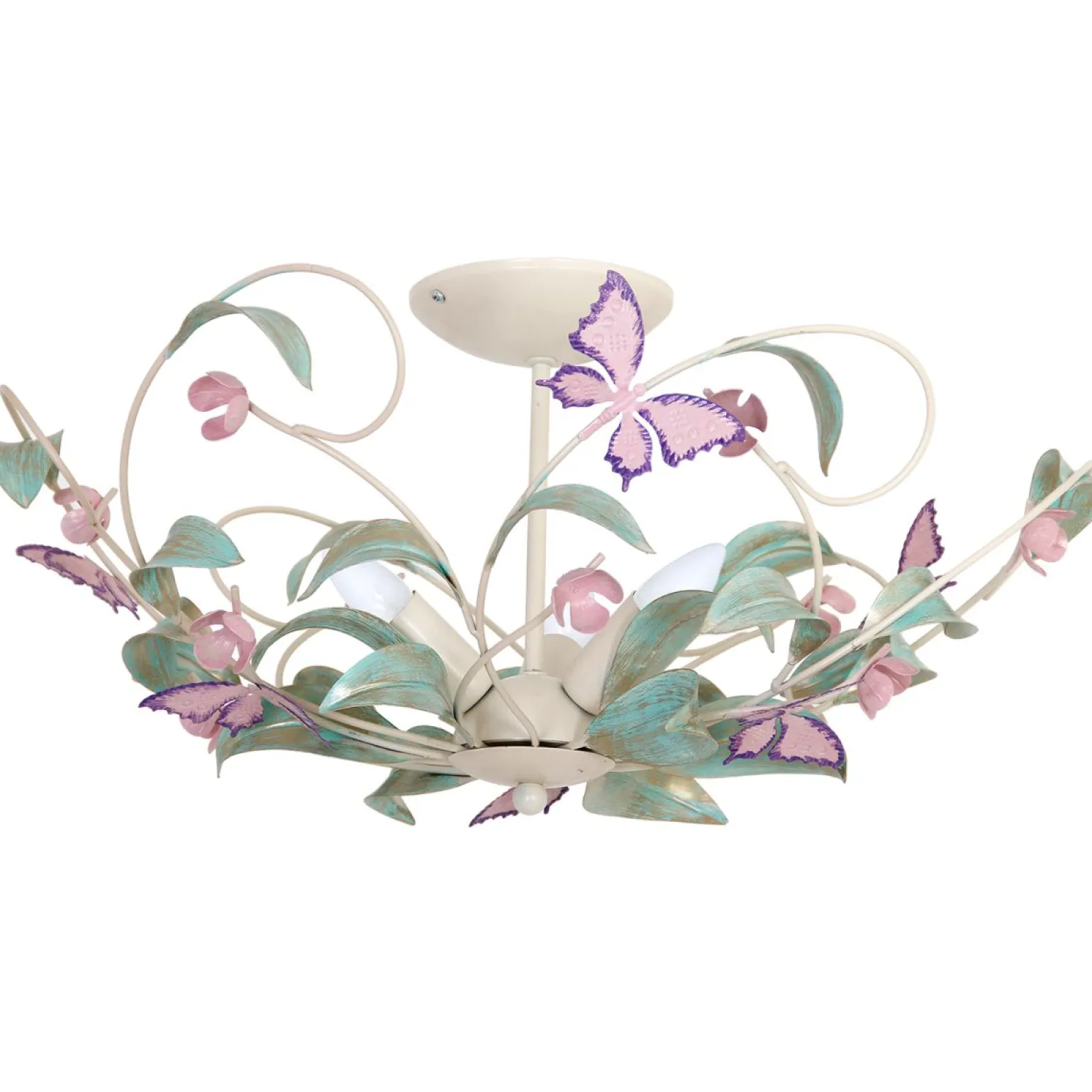 Sklep Kaja Efektowna, prowansalska lampa sufitowa LX 6287 SUMMER | Kaja