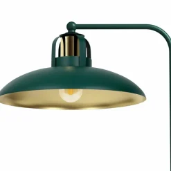 Sklep Kaja Efektowna, zielona lampka stołowa do salonu MLP7711 FELIX | Kaja