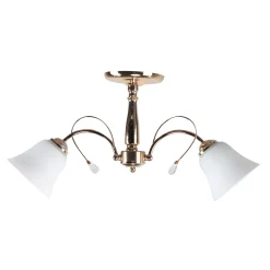 Sklep Kaja Efektowna, złota lampa sufitowa z kloszami 32-22417 ORA | Kaja