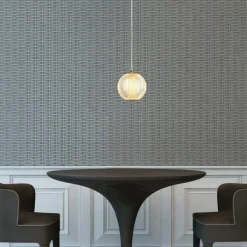 New Efektowna, złota lampa wisząca LED LP-2202/1P GD DIAMOND | Kaja Żyrandole Nowoczesne