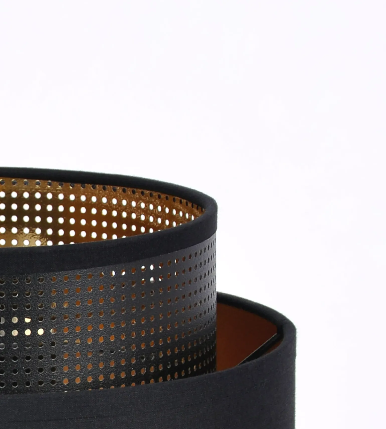 Sklep Kaja Efektowny kinkiet, czarno-złoty, do sypialni K-5284 z serii AMOS