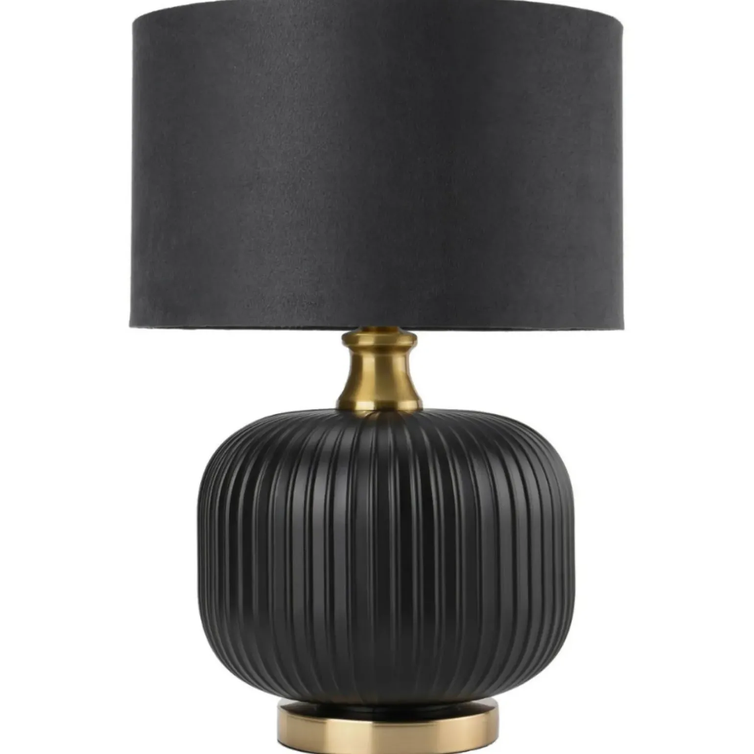 Sklep Kaja Elegancka, czarno-złota lampka stołowa LP-1515/1T SMALL z serii TAMIZA