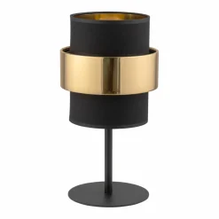 Sklep Kaja Elegancka, czarno-złota lampka nocna TK 4705 z serii CALISTO NEW