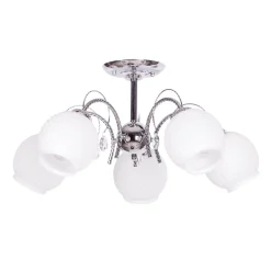 Sklep Kaja Elegancka, duża lampa sufitowa K-JSL-6554/5 CHR SUSAN | Kaja