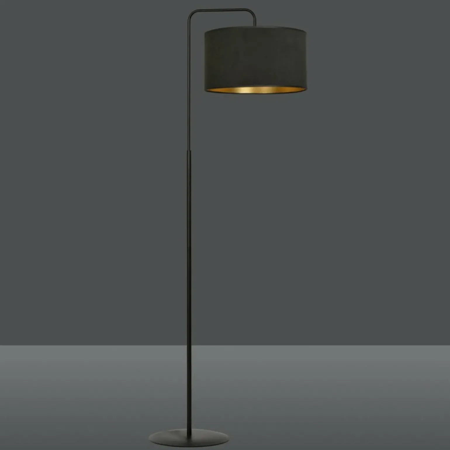 Sklep Kaja Elegancka, klasyczna lampa podłogowa do salonu 1054/LP1 HILDE | Kaja