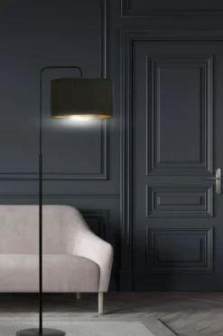Sklep Kaja Elegancka, klasyczna lampa podłogowa do salonu 1054/LP1 HILDE | Kaja