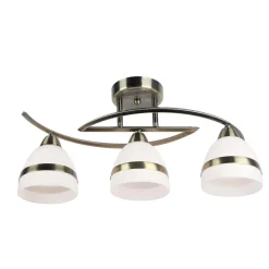 Sklep Kaja Elegancka lampa do sypialni K-JSL-6572/3 AB COLAR | Kaja Oświetlenie