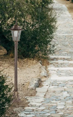 Sklep Kaja Elegancka lampa ogrodowa K-6009B CZ/ZŁ STANDARD | Kaja Oświetlenie