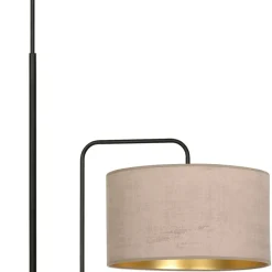 Sklep Kaja Elegancka lampa podłogowa z różowym abażurem 1053/LP1 HILDE | Kaja