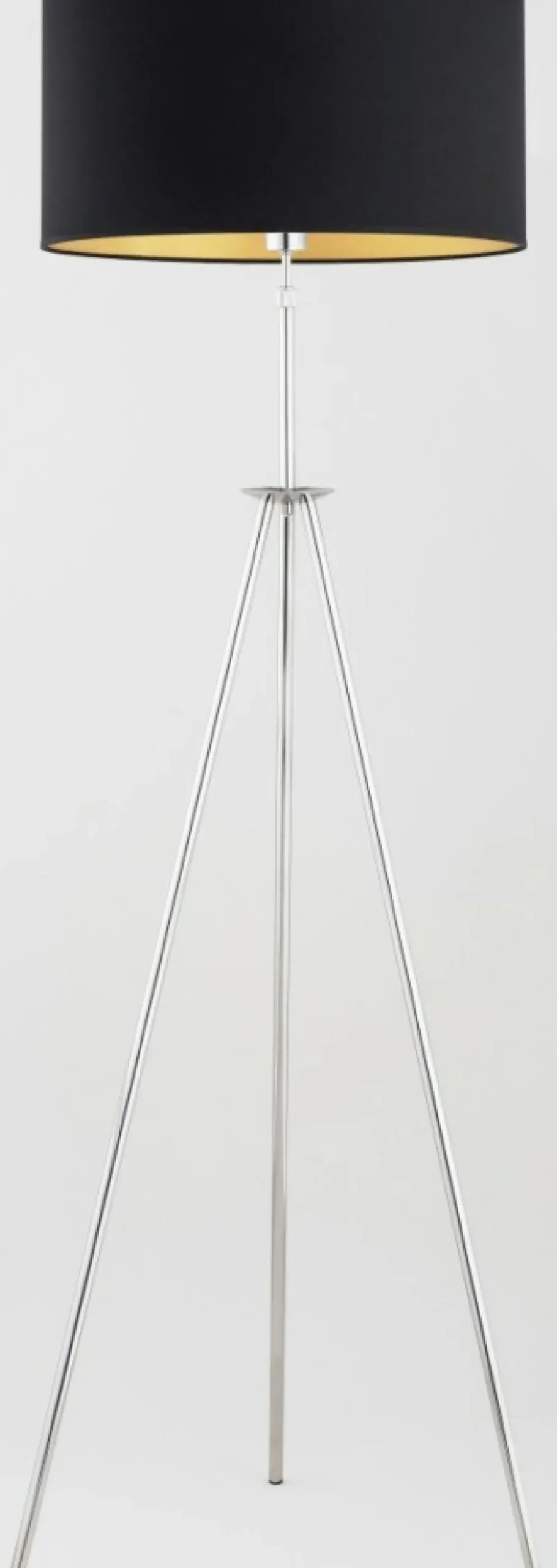 Sklep Kaja Elegancka lampa podłogowa z czarnym abażurem AL 9285 | Kaja