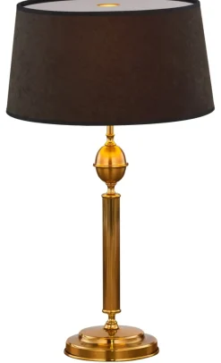 Sklep Kaja Elegancka lampa stołowa, czarno-złota JUP 1954 z serii BATUMI | Kaja