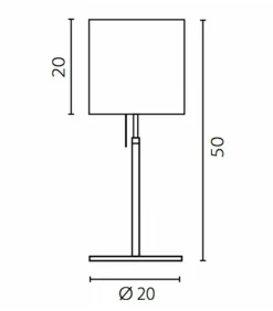 Sklep Kaja Elegancka lampa stołowa włącznik sznurek 67832 ONDE | Kaja Oświetlenie