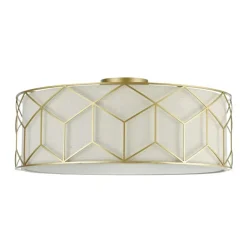 Sklep Kaja Elegancka lampa sufitowa glamour H223-PL-05-G MESSINA | Kaja