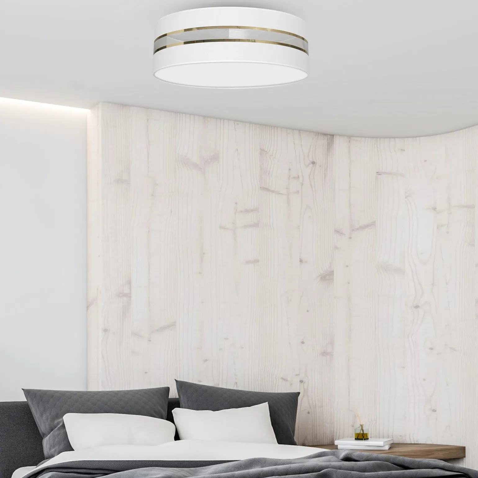 Sklep Kaja Elegancka lampa sufitowa, okrągły plafon MLP7352 z serii ULTIMO | Kaja Oświetlen