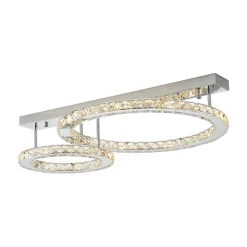 Sklep Kaja Elegancka lampa sufitowa, dwa koła MX3713-2-3CT GIRONA | Kaja