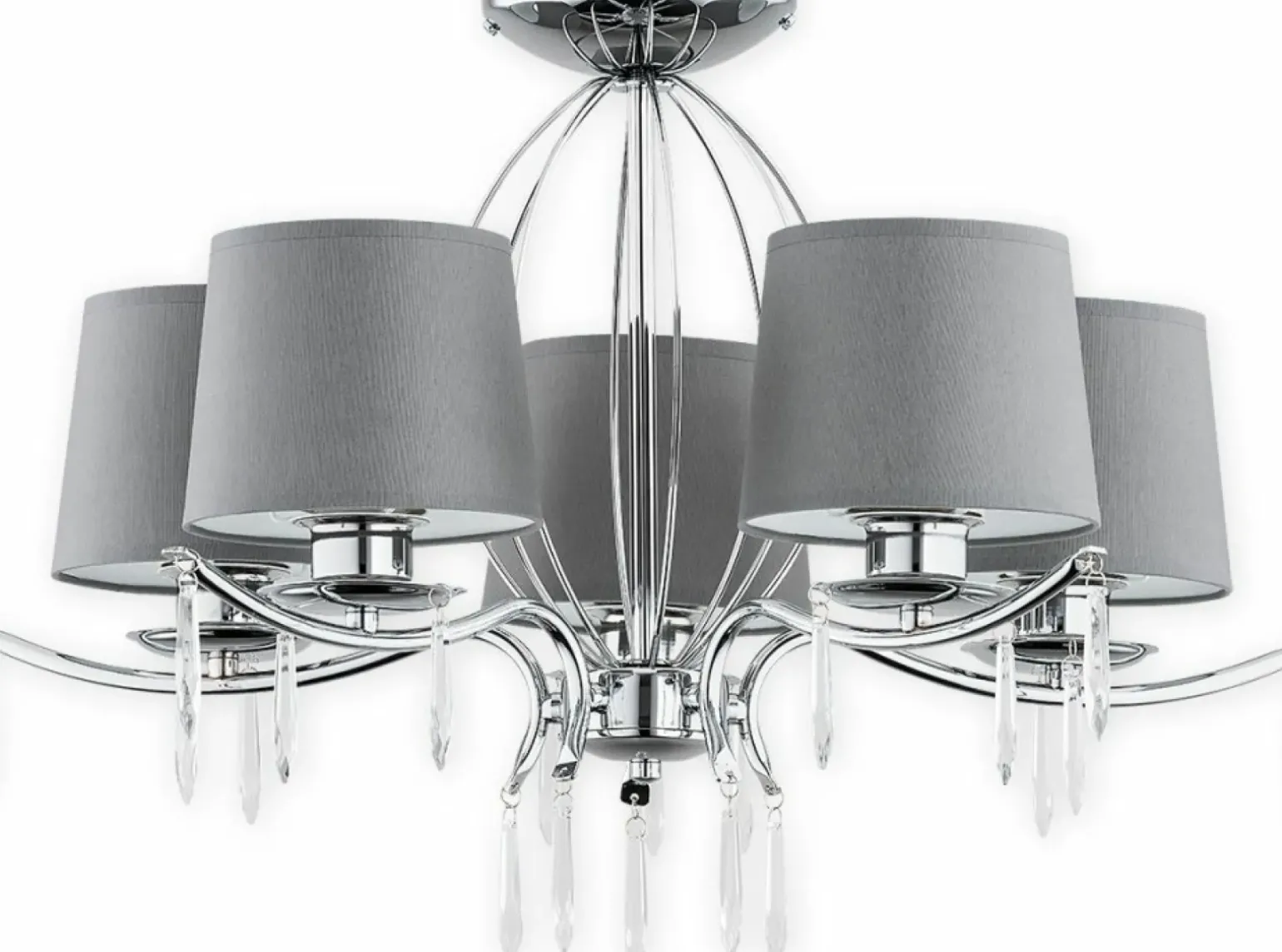 Sklep Kaja Elegancka lampa sufitowa z abażurami O2485 W5 CH AGILA | Kaja