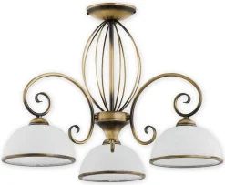 Sklep Kaja Elegancka lampa sufitowa do sypialni O2493 W3 PAT INDRA | Kaja