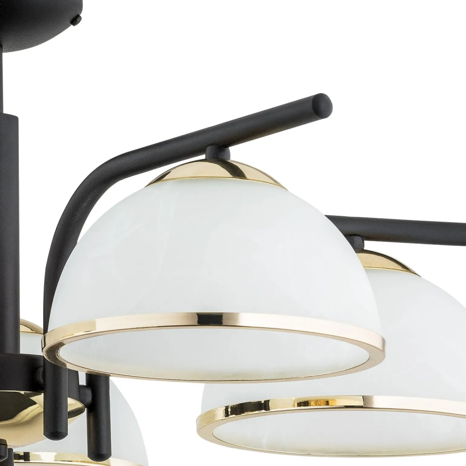 Sklep Kaja Elegancka lampa sufitowa do salonu O2925 W5 CZA ZL LAVA | Kaja