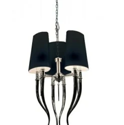 Cheap Elegancka lampa wisząca do sypialni AZ1345 DIABLO BLACK | Kaja Żyrandole Nowoczesne