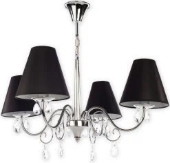 Sklep Kaja Elegancka lampa wisząca glamour O1964 CH CZA VELIO | Kaja Oświetlenie