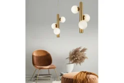 Clearance Elegancka lampa wisząca mleczne klosze AZ4425 CORTEGA | Kaja Żyrandole Nowoczesne