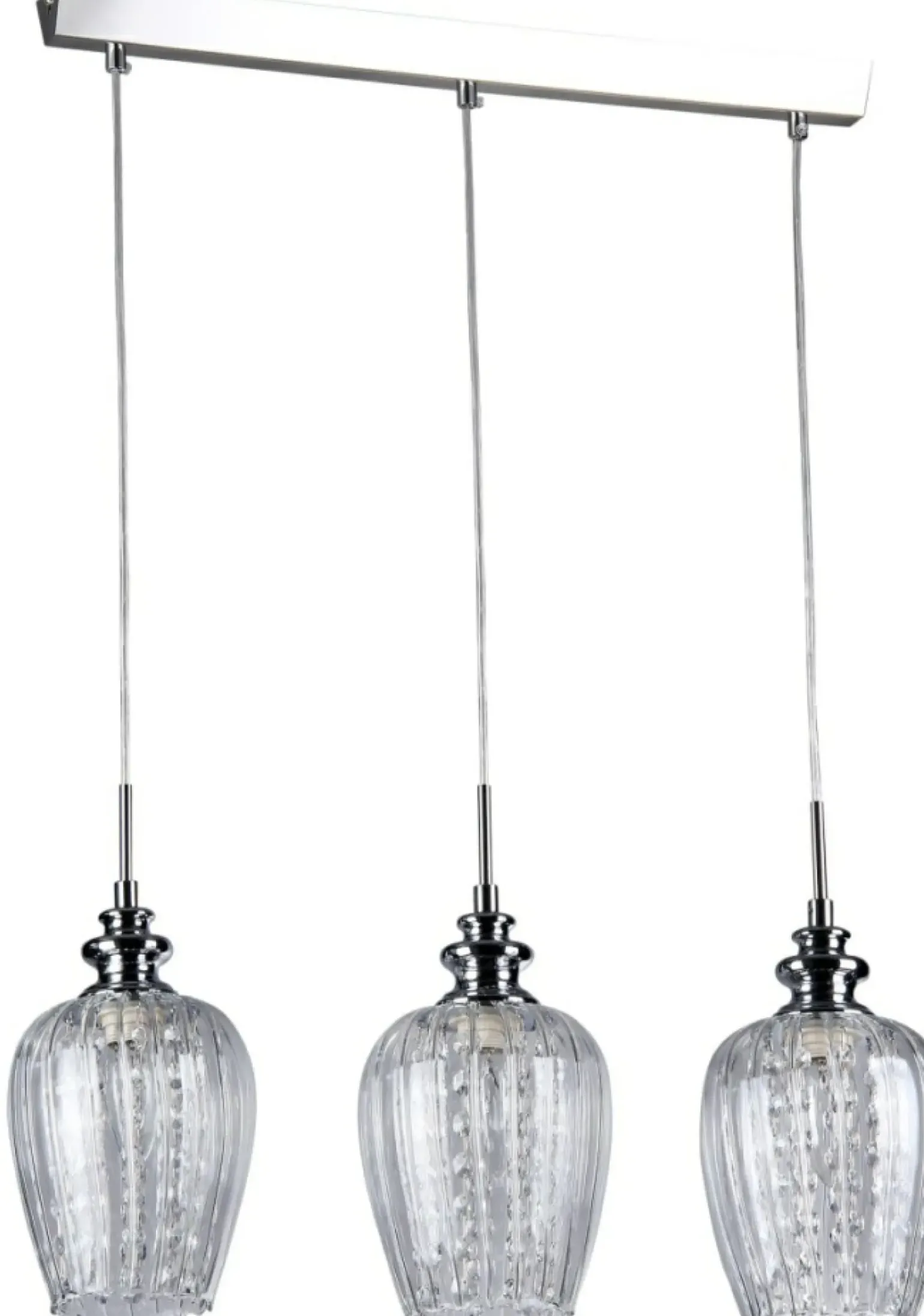 Best Elegancka lampa wisząca nad stół MOD044-PL-03-N BLUES | Kaja Żyrandole Nowoczesne