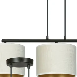 Store Elegancka lampa wisząca nad stół w jadalni 1052/3 HILDE | Kaja Żyrandole Nowoczesne