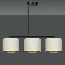 Store Elegancka lampa wisząca nad stół w jadalni 1052/3 HILDE | Kaja Żyrandole Nowoczesne