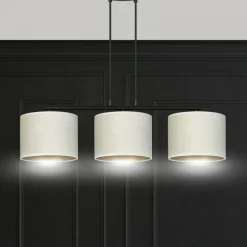 Store Elegancka lampa wisząca nad stół w jadalni 1052/3 HILDE | Kaja Żyrandole Nowoczesne