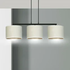 Store Elegancka lampa wisząca nad stół w jadalni 1052/3 HILDE | Kaja Żyrandole Nowoczesne