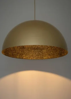 Store Elegancka lampa wisząca nad stół SIG 32299 z serii SFERA 90 ZŁ/CZ NAKR Żyrandole Nowoczesne