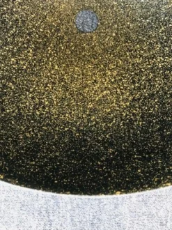 Store Elegancka lampa wisząca nad stół SIG 32299 z serii SFERA 90 ZŁ/CZ NAKR Żyrandole Nowoczesne