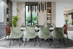 Online Elegancka lampa wisząca nad stół w jadalni SIG 33399 - SOPEL GRAND Żyrandole Nowoczesne