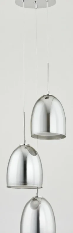 Cheap Elegancka lampa wisząca w chromie, 3 żarówki AL 60143 | Kaja Żyrandole Nowoczesne