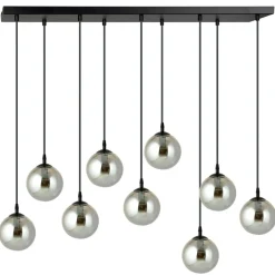Hot Elegancka lampa wisząca z grafitowymi kloszami 712/9 | Kaja Żyrandole Nowoczesne