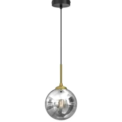 Best Sale Elegancka lampa wisząca z lustrzanym kloszem MLP8413 z serii REFLEX | Kaja Oświe Żyrandole Nowoczesne