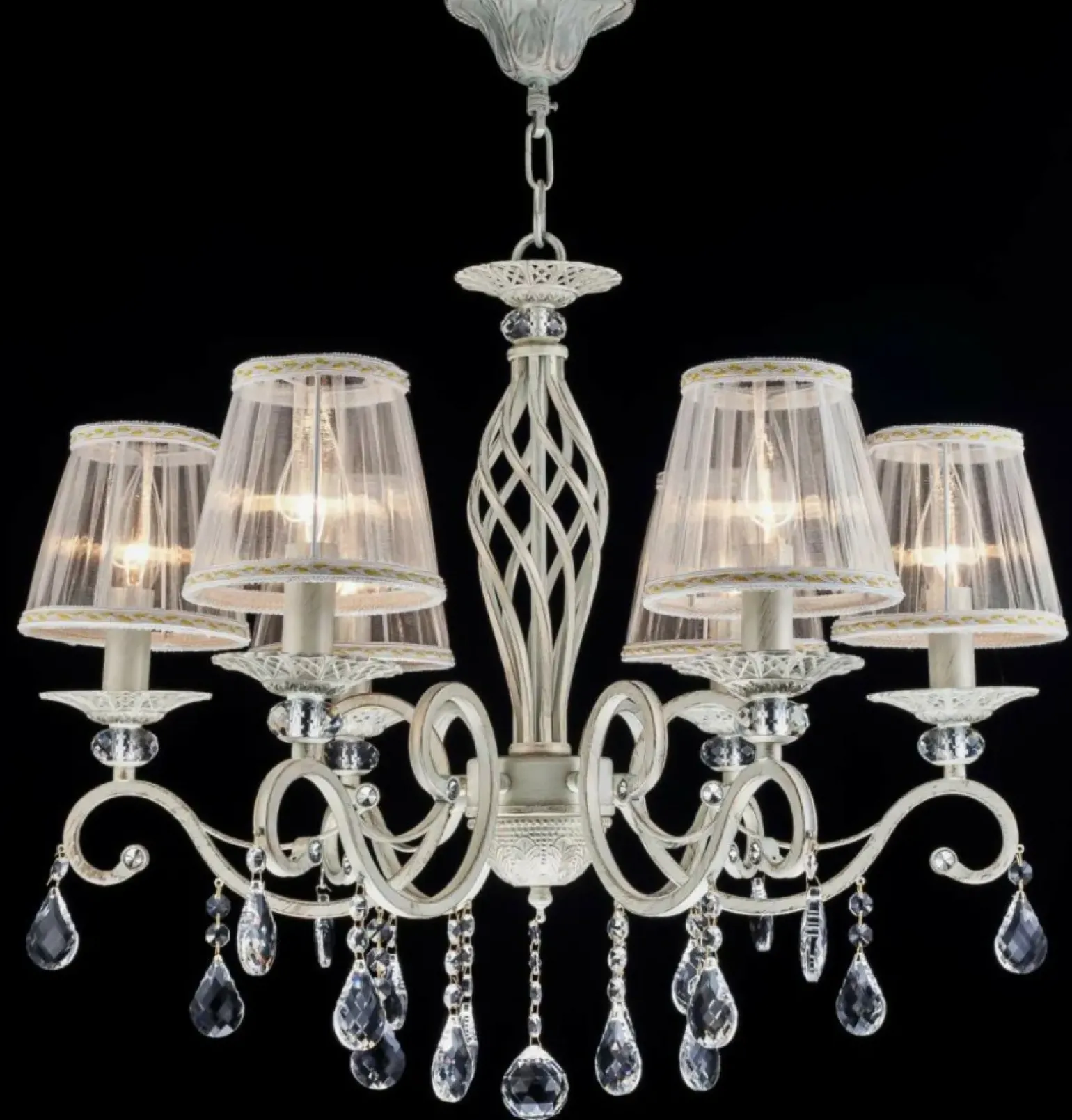 Sklep Kaja Elegancka lampa z kryształkami ARM247-06-G GRACE | Kaja Oświetlenie